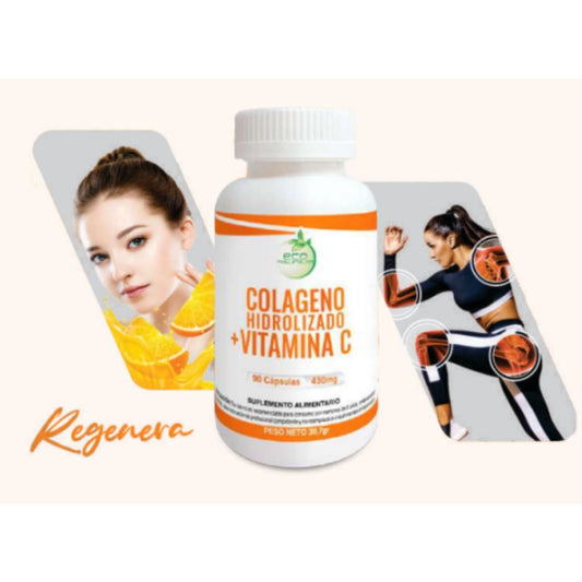 Colágeno Hidrolizado + Vitamina C - Vida Essencial