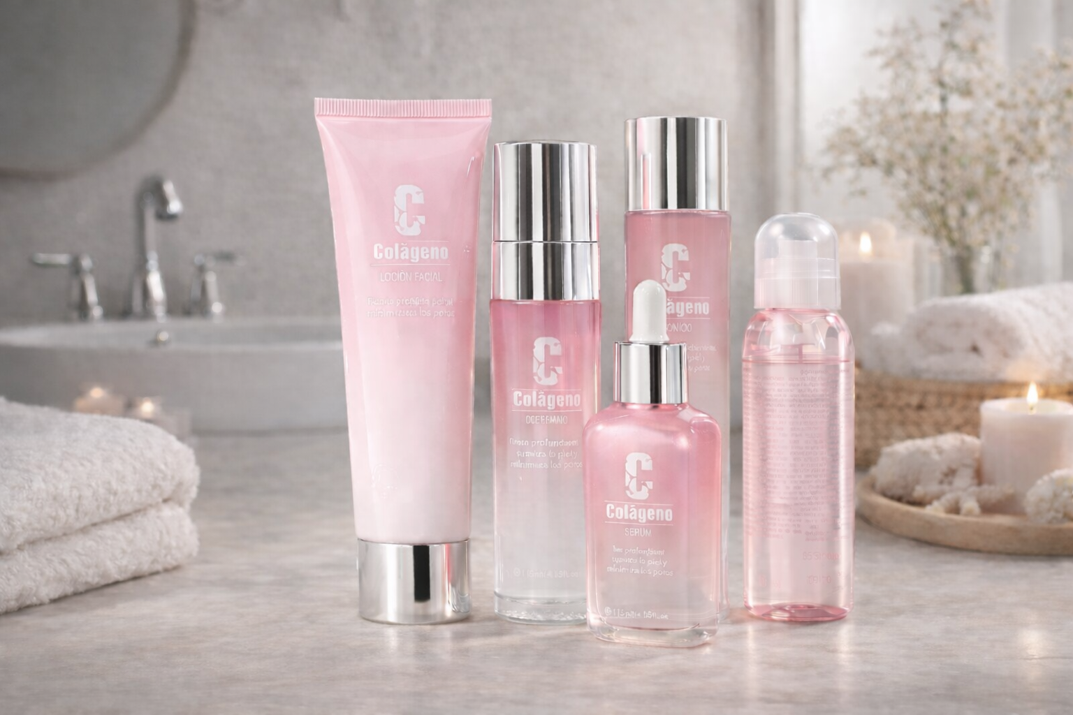 Skin Care Set de Colágeno - Vida Essencial