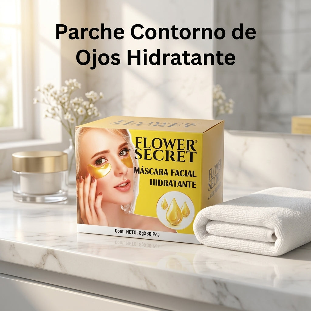 Caja Mascarilla Ojeras Ácido Hialurónico x30